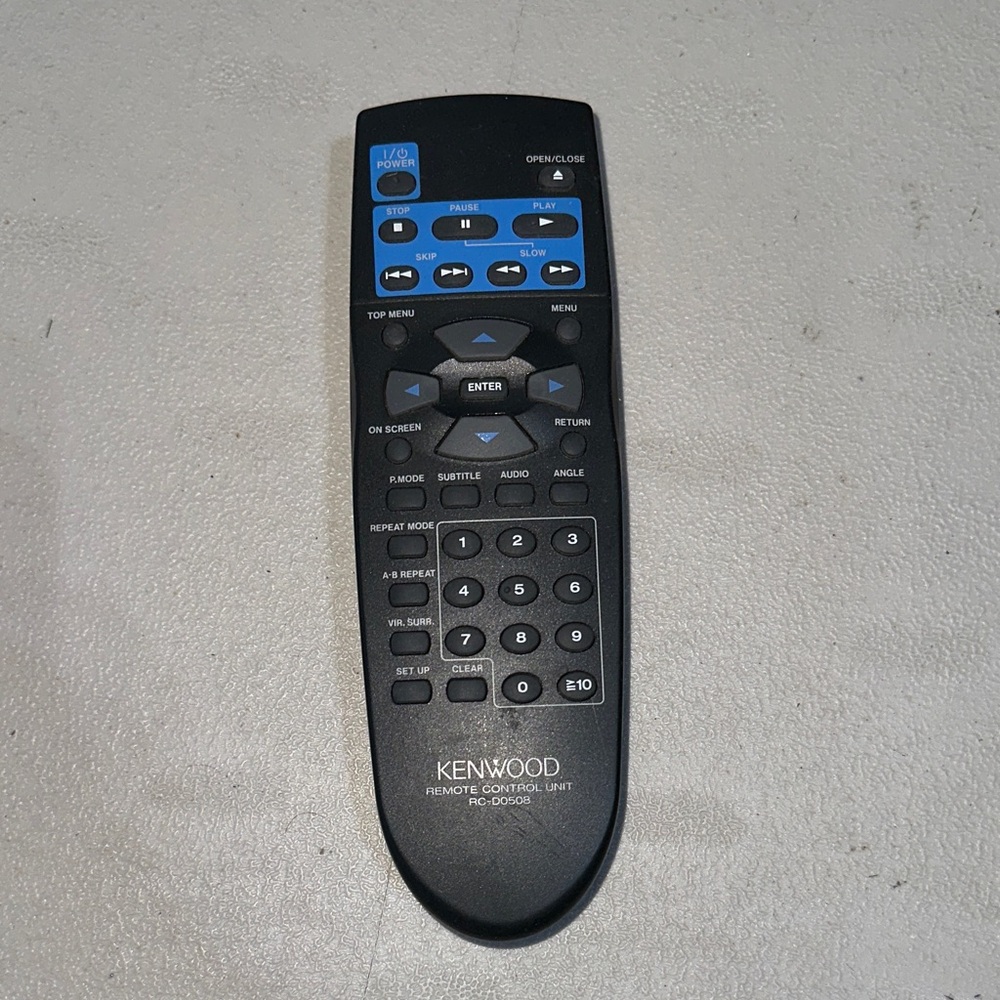 Kenwood Replacement DVD Remote Control RC-DO508